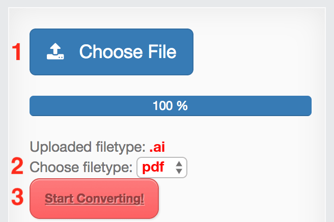 How to convert AI files online to PDF